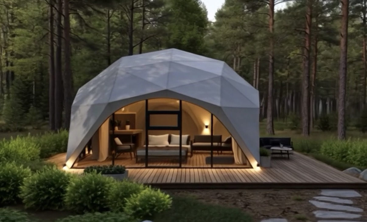 Wood Clad Glamping realizacja
