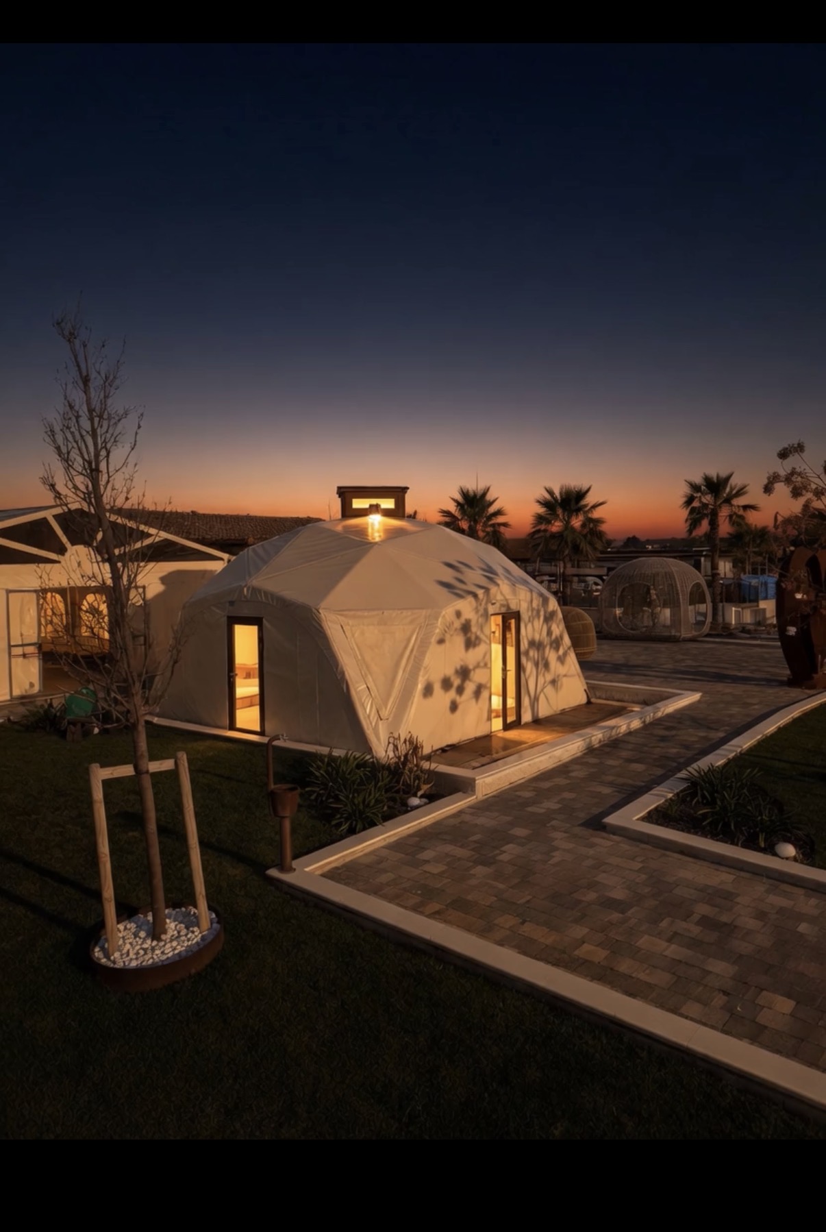 Wood Clad Glamping realizacja