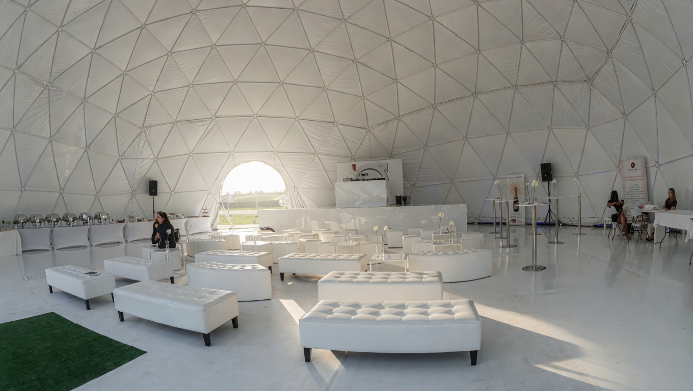 Namiot sferyczny s20 — event