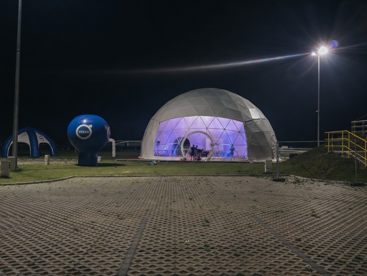 Namiot sferyczny s20 — event