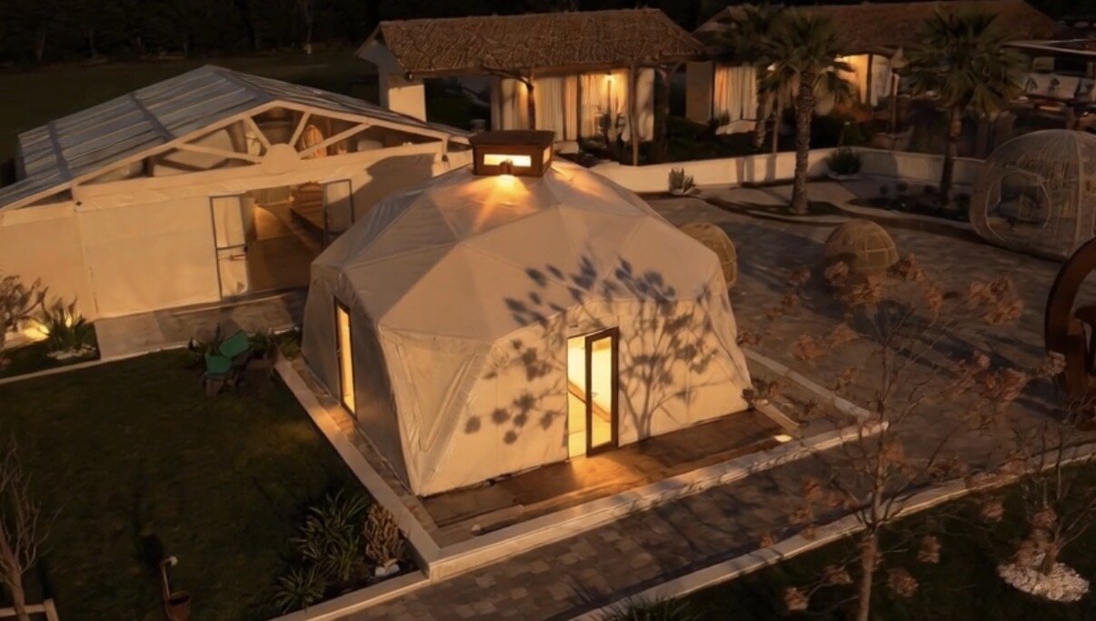 Wood Clad Glamping