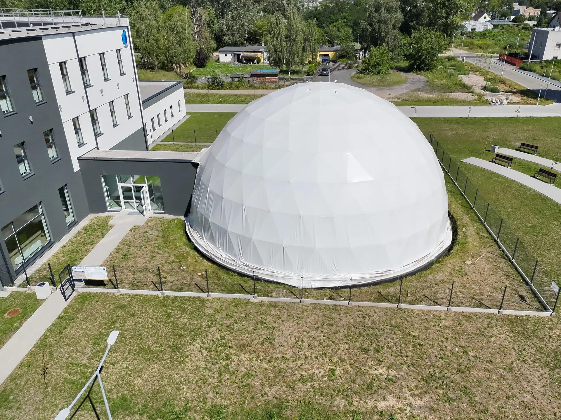 Namiot sferyczny s20 — planetarium, Toruń