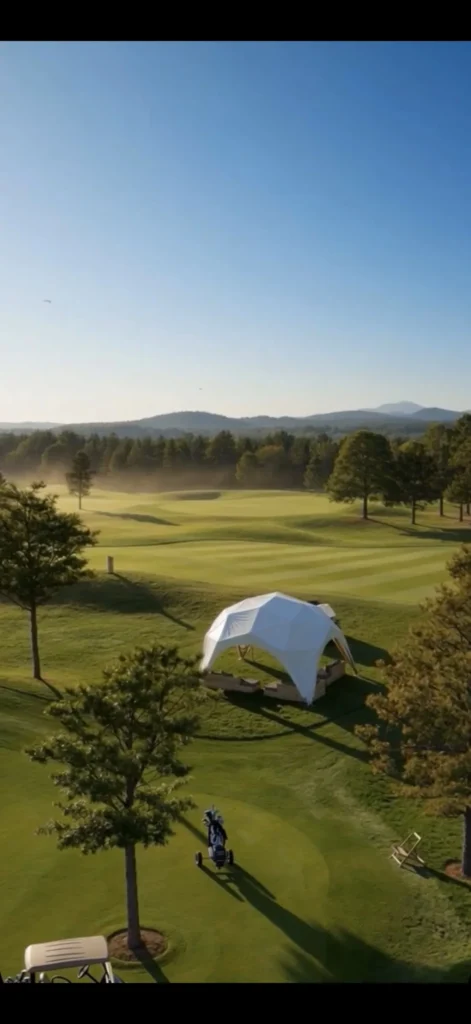 Kopuła na polu golfowym — czego nauczył nas GAC Rosa Challenge Tour