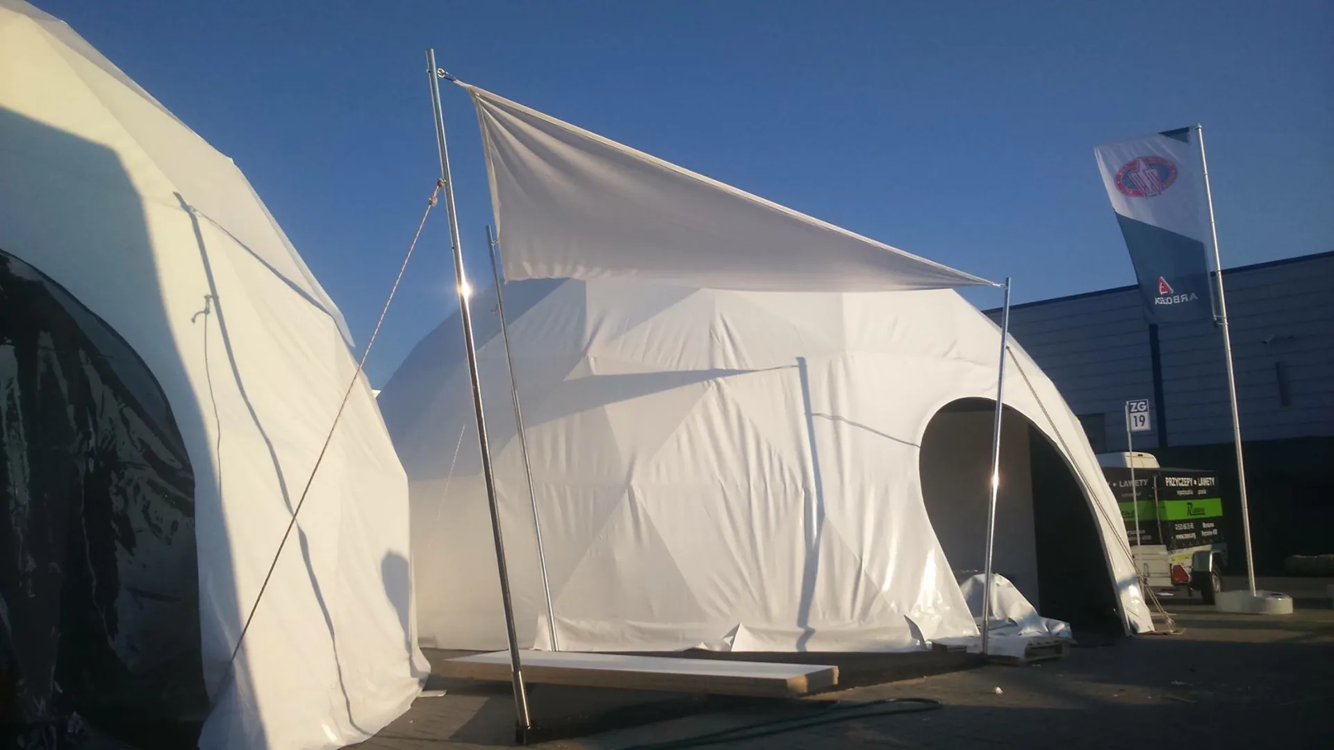 MSPO — kopuła sferyczna na targach obronnych