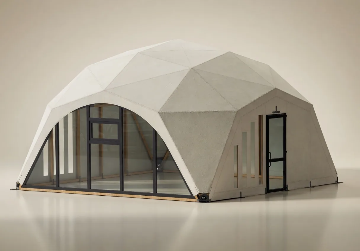 Wood Clad Glamping — realizare