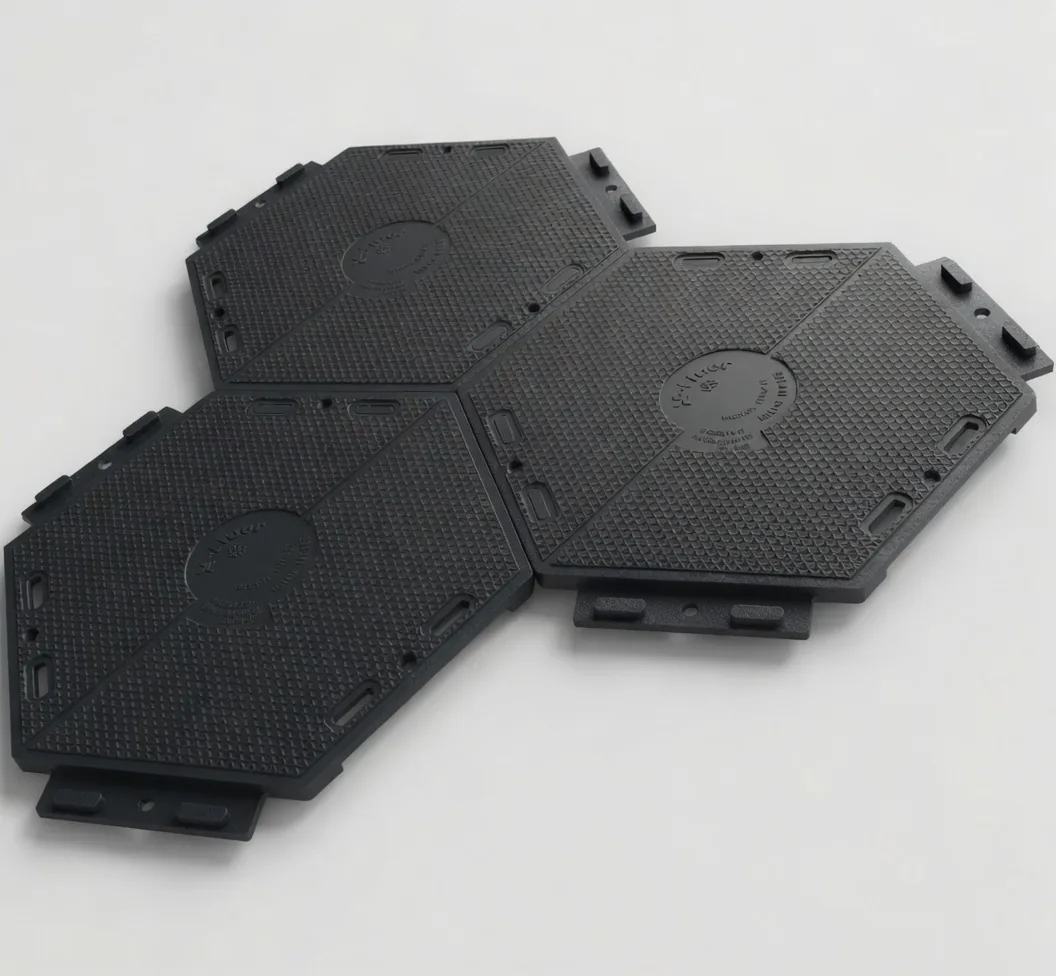 Płytka X-Floor Hexa czarna matowa