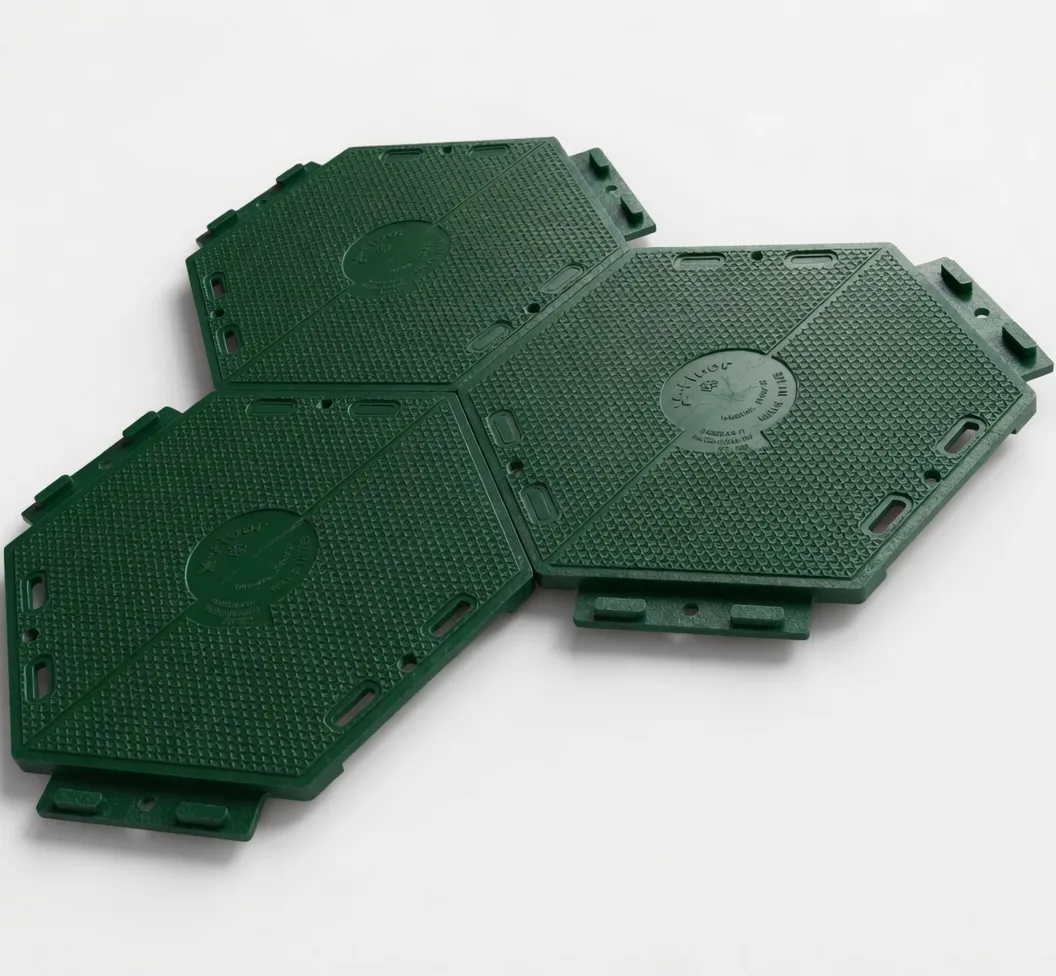 Płytka X-Floor Hexa w kolorze zielonym